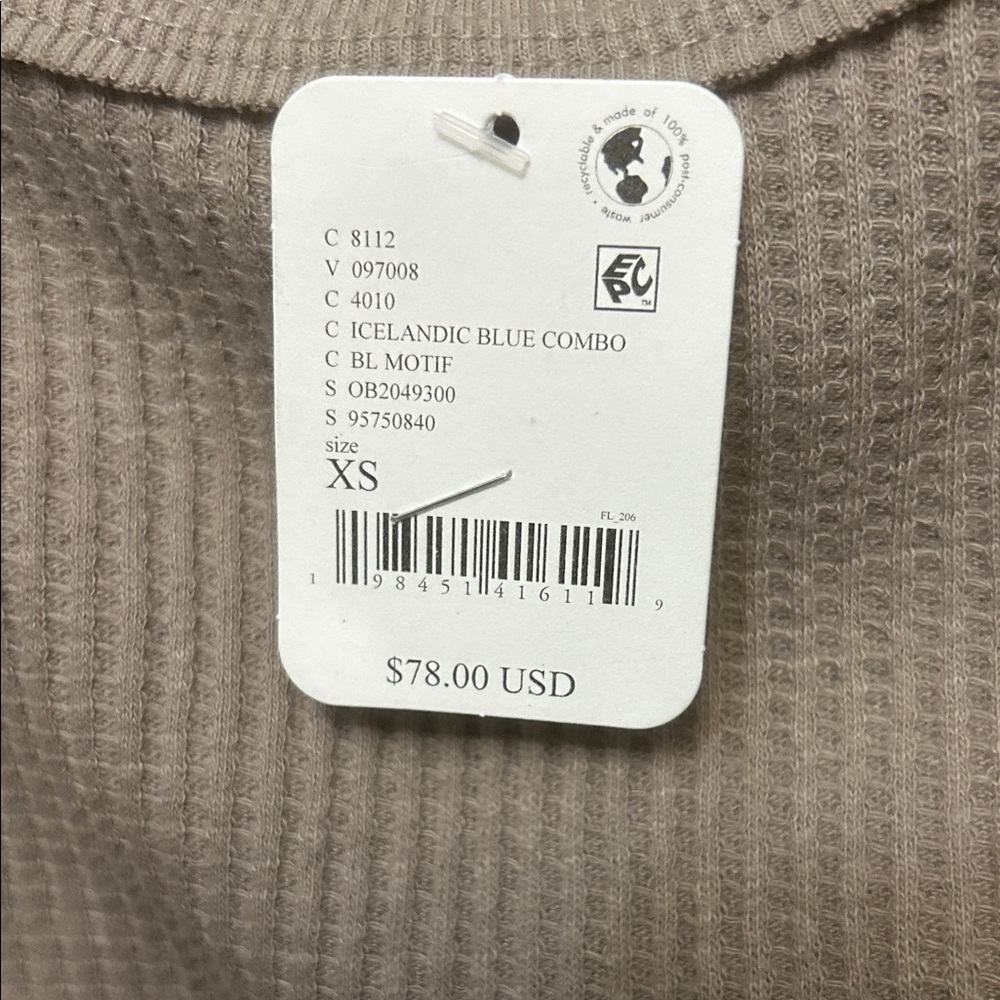We The Free Taupe Long Sleeve Top - Picture 3 of 6